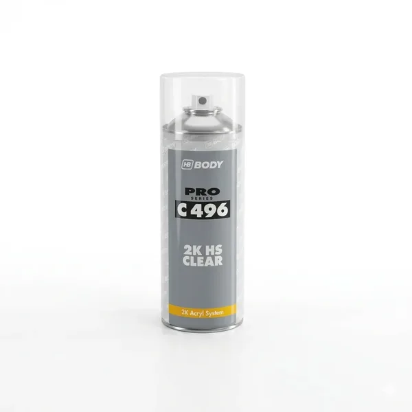 C496 2K HS CLEAR AEROSOL 400ML