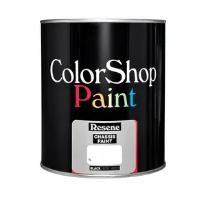 RESENE-CHASSIS BLACK PAINT 4L