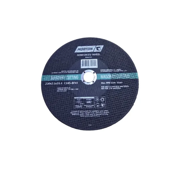 NORTON MASONRY CUTTING WHEEL 230 X 2.5 X 25.4MM